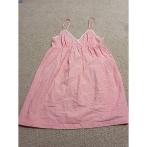 Van Winkle Co Short Gown Spaghetti Straps NWT Women's Medium M Pink